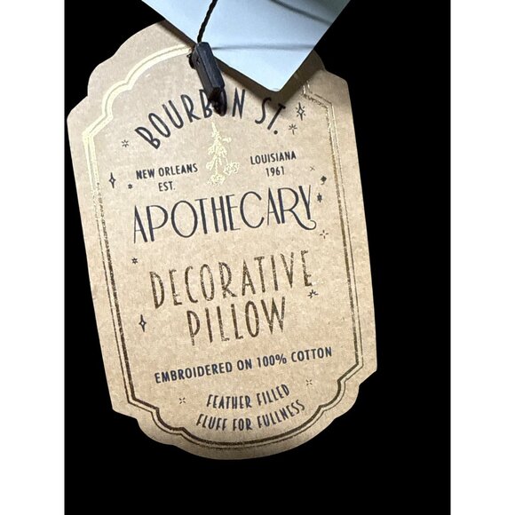 Beaded Throw Pillow "Fortunes Told, Futures Unfold "astrological New with tag - Picture 2 of 3